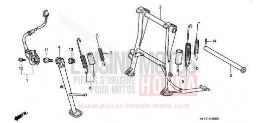 BEQUILLE CB500R de 1994